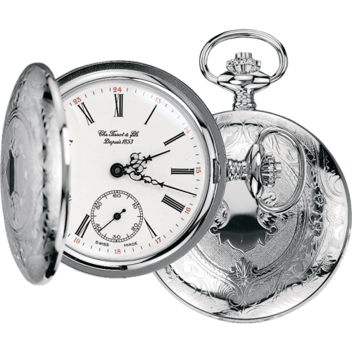 Tissot Tissot Savonnette Mechanical Stainless Steel / White